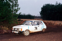 Citroen Winter National Rally, 24th January 1987