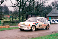 John Price Rallying Longleat Stages Rally, 18th January 1989