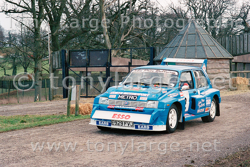 John Price Rallying tonylarge.net | John Price Rallying Longleat Stages, 27th February 1988